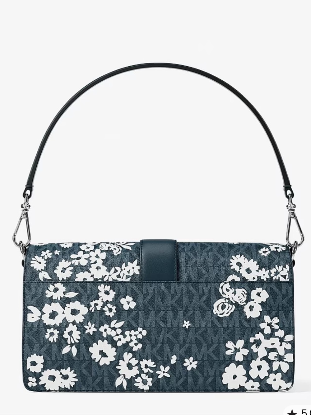 MICHAEL KORS Greenwich Md Printed Signature Logo Convertible Shoulder
Admiral - Picture 5 of 16